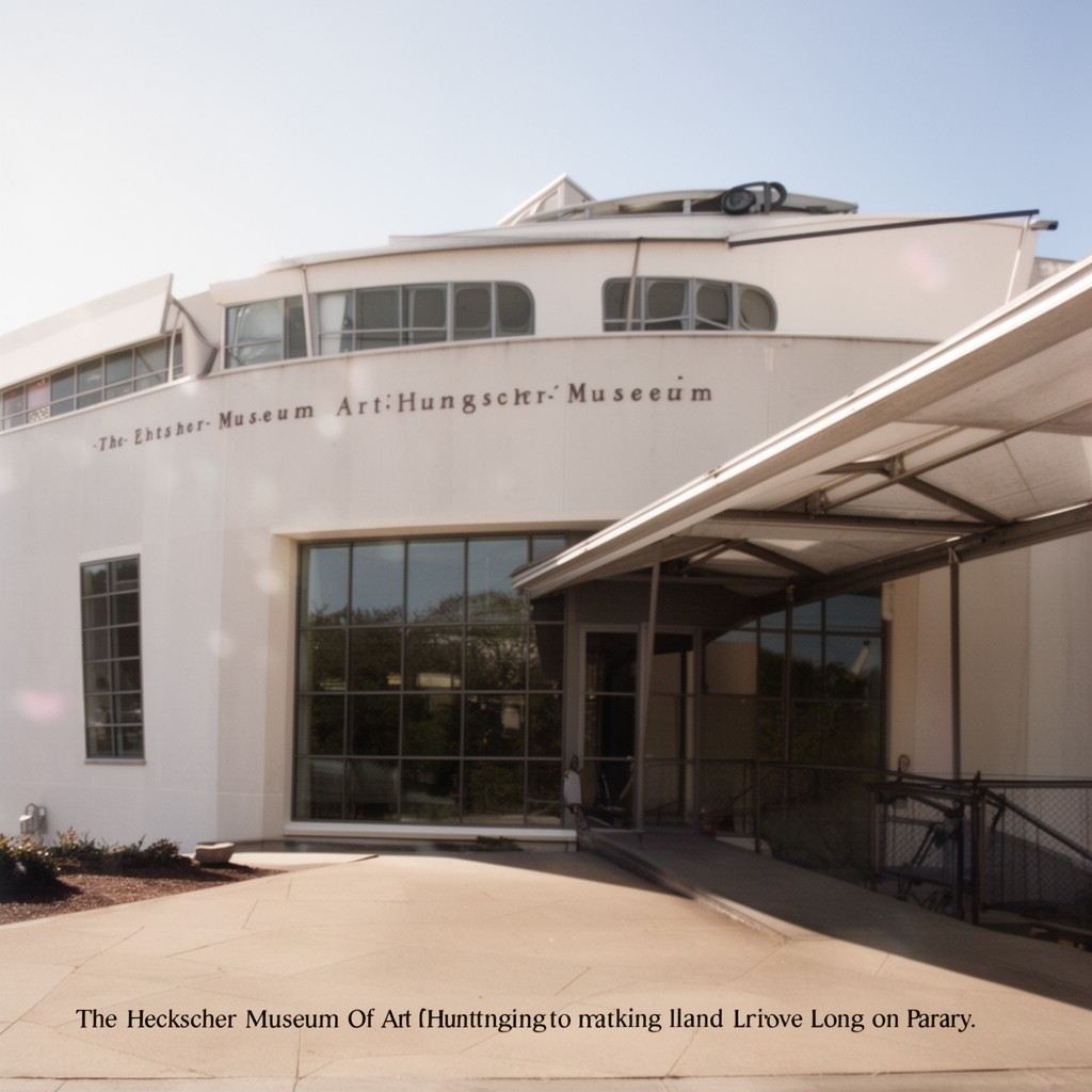 AI-generated illustration of Heckscher Museum of Art