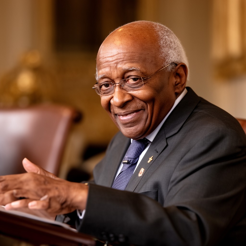 AI-generated illustration of Desmond Tutu