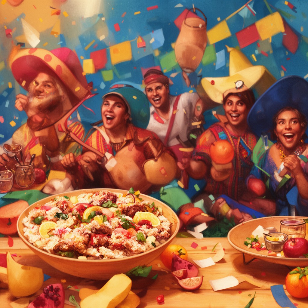 AI-generated illustration of Cinco de Mayo