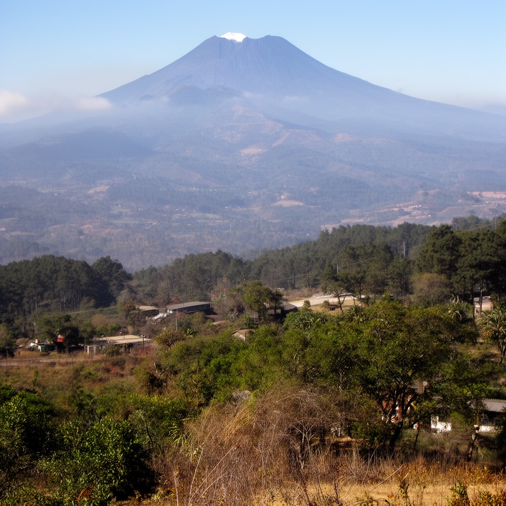 AI-generated illustration of Trans-Mexican Volcanic Belt