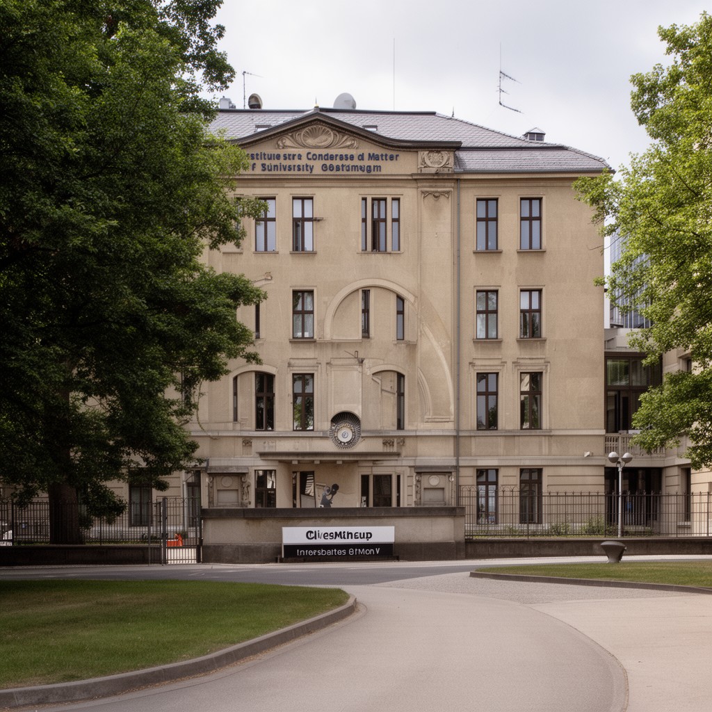 AI-generated illustration of Institute of Condensed Matter Physics, University of Göttingen