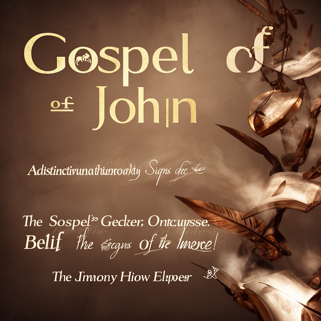 AI-generated illustration of Gospel of John