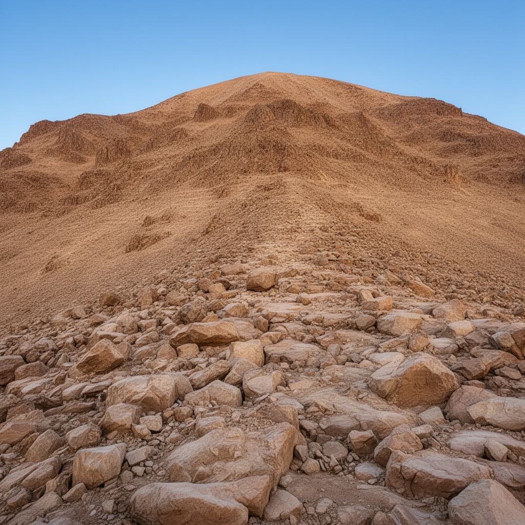 AI-generated illustration of Mount Sinai