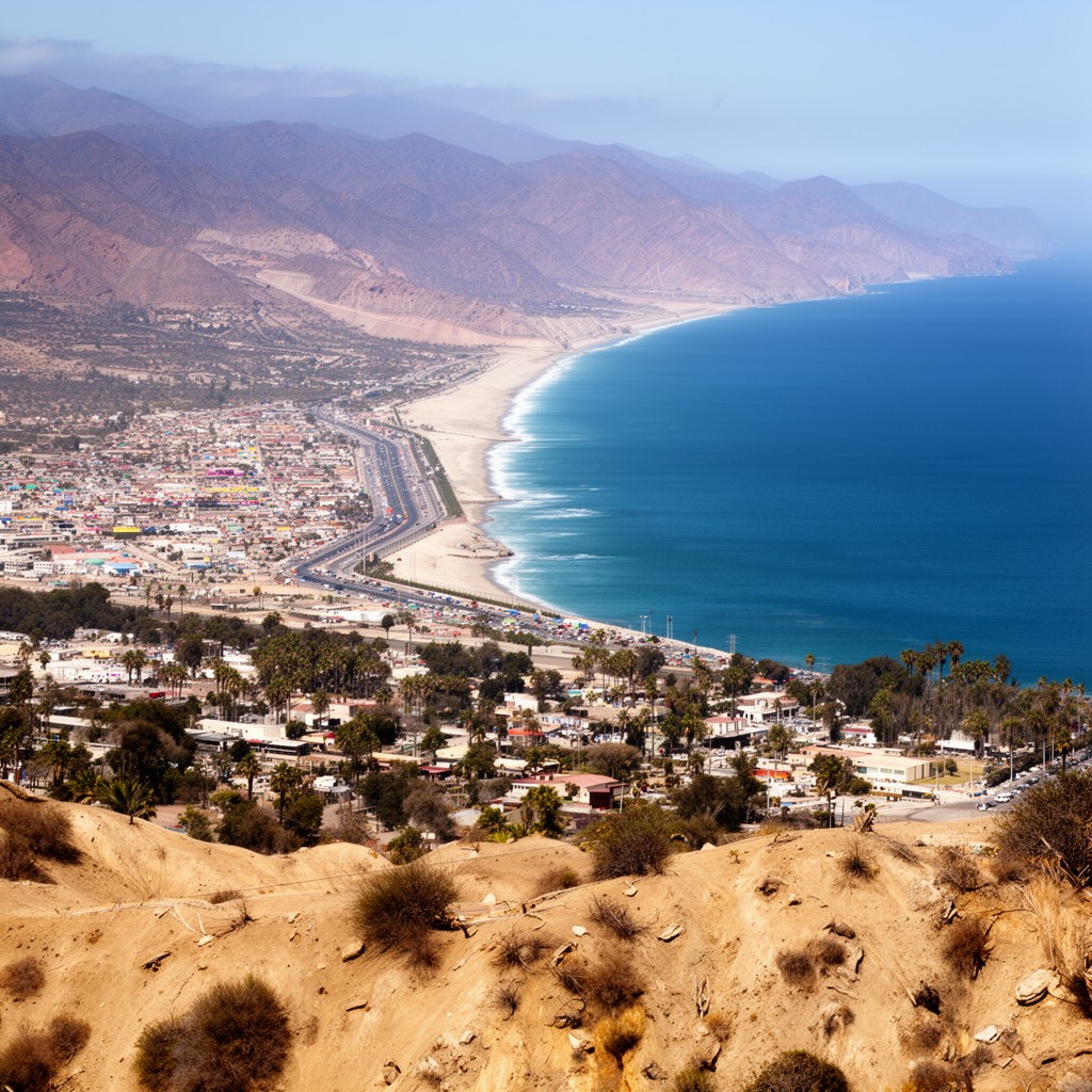 AI-generated illustration of Baja California