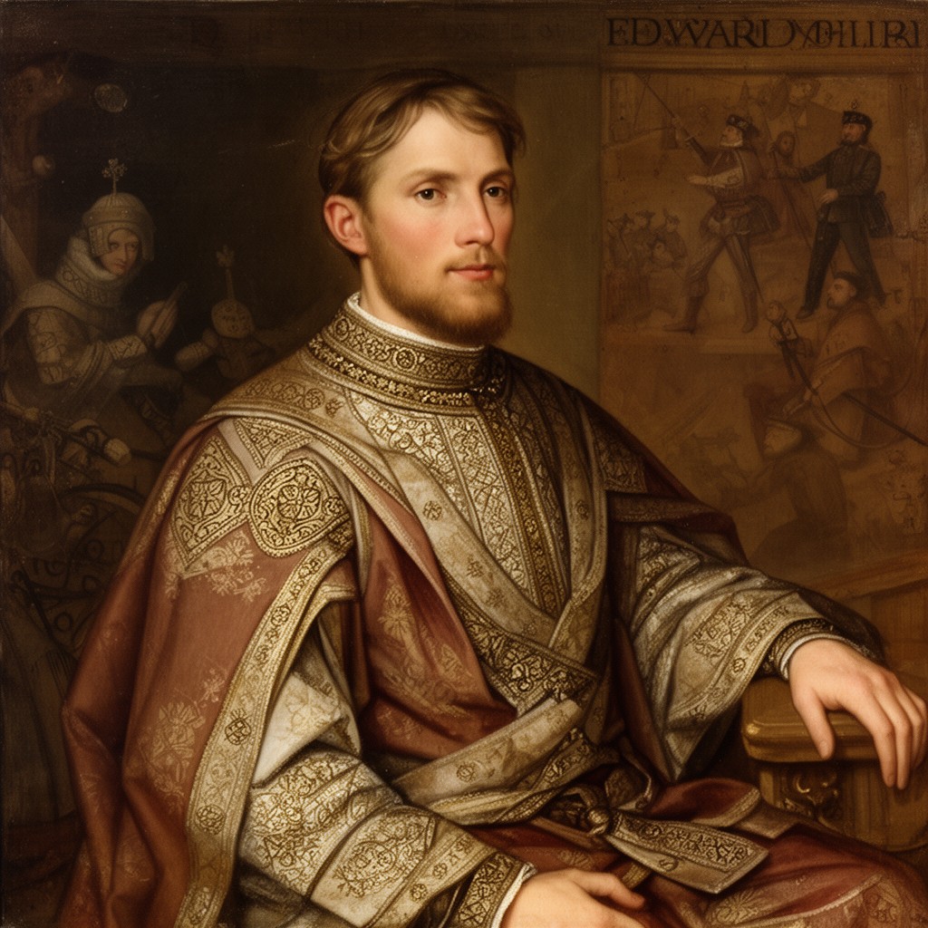 AI-generated illustration of Edward III of England