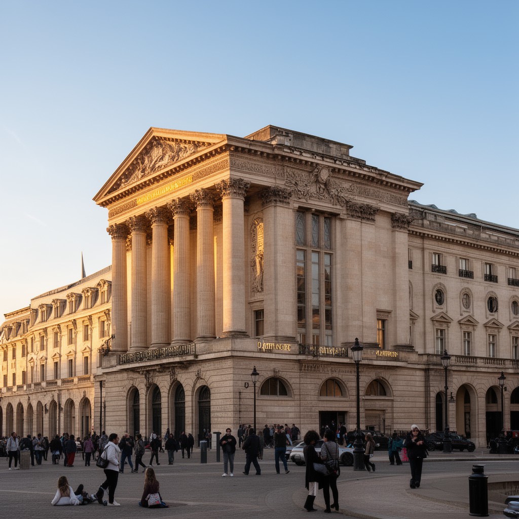 AI-generated illustration of National Assembly of France