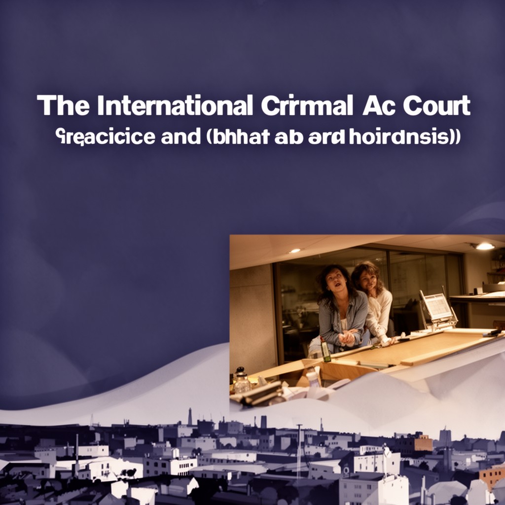 AI-generated illustration of International Criminal Court