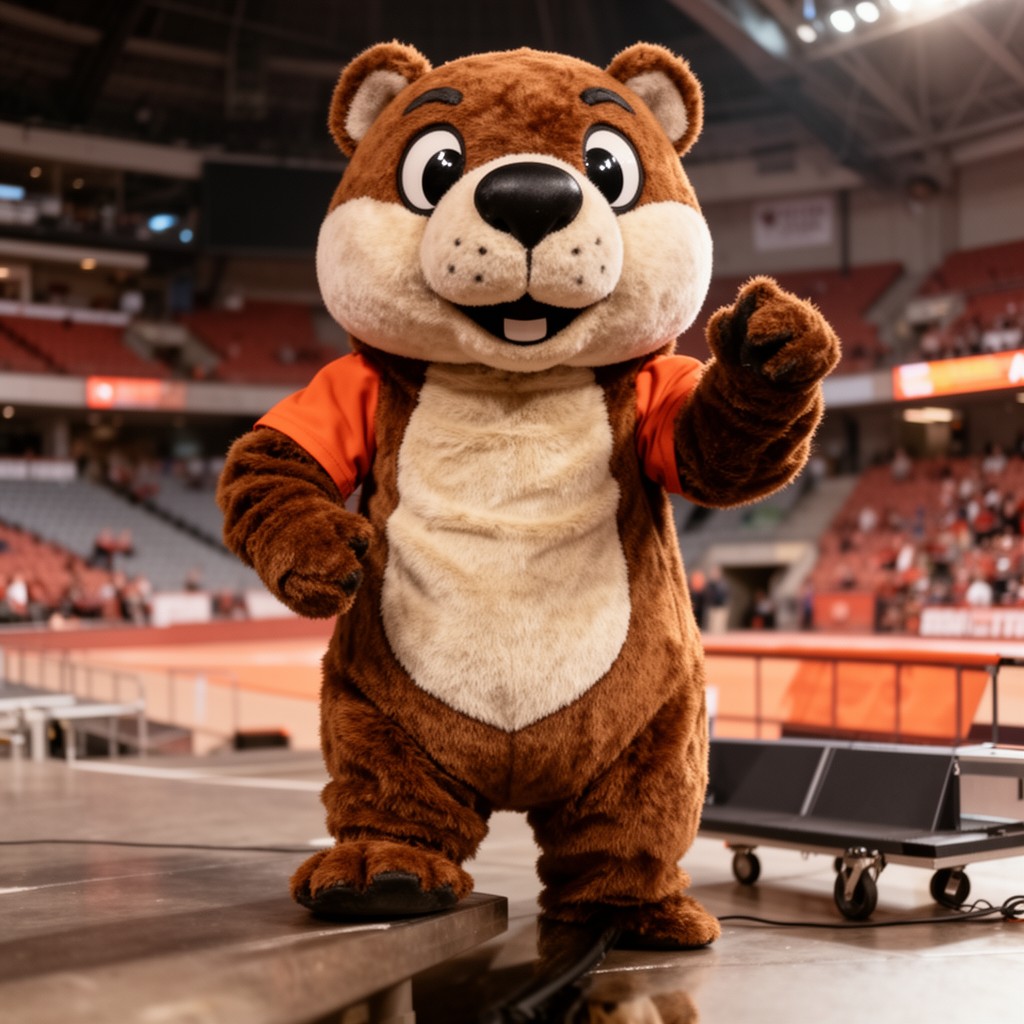 AI-generated illustration of Benny Beaver
