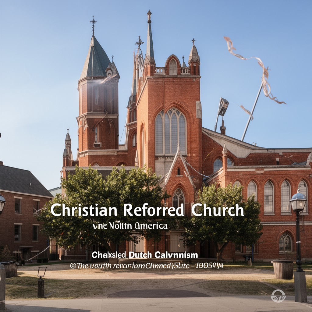 AI-generated illustration of Christian Reformed Church in North America