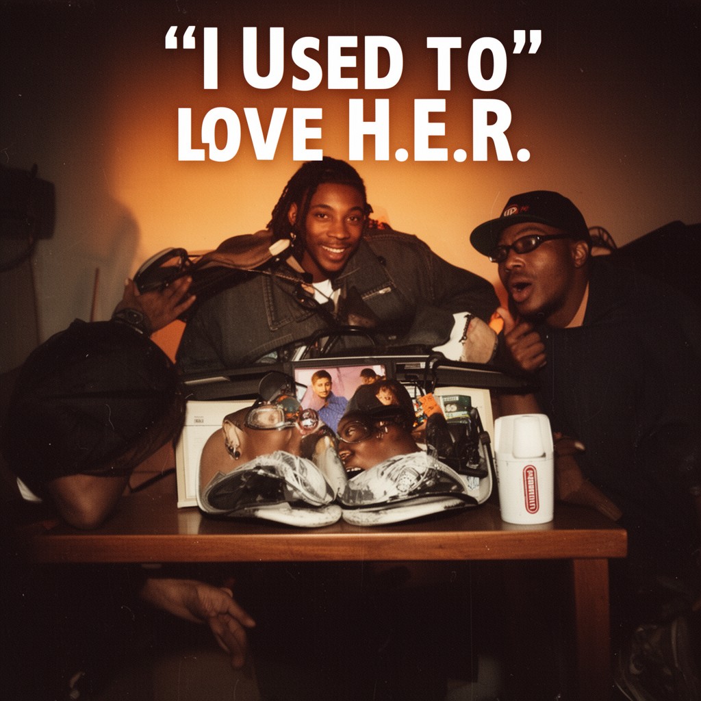 AI-generated illustration of I Used to Love H.E.R.