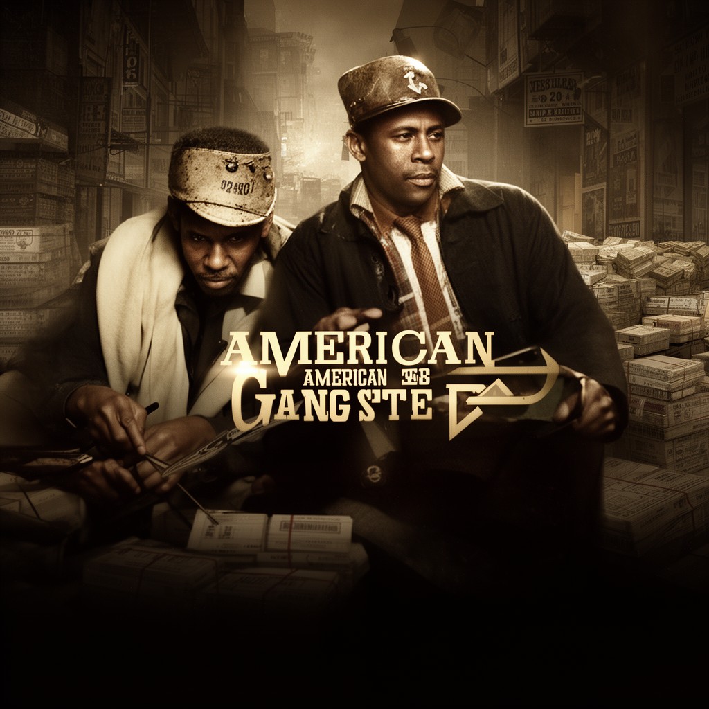 AI-generated illustration of American Gangster