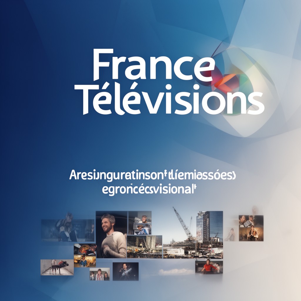 AI-generated illustration of France Télévisions