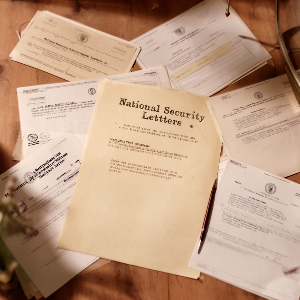 AI-generated illustration of National Security Letters