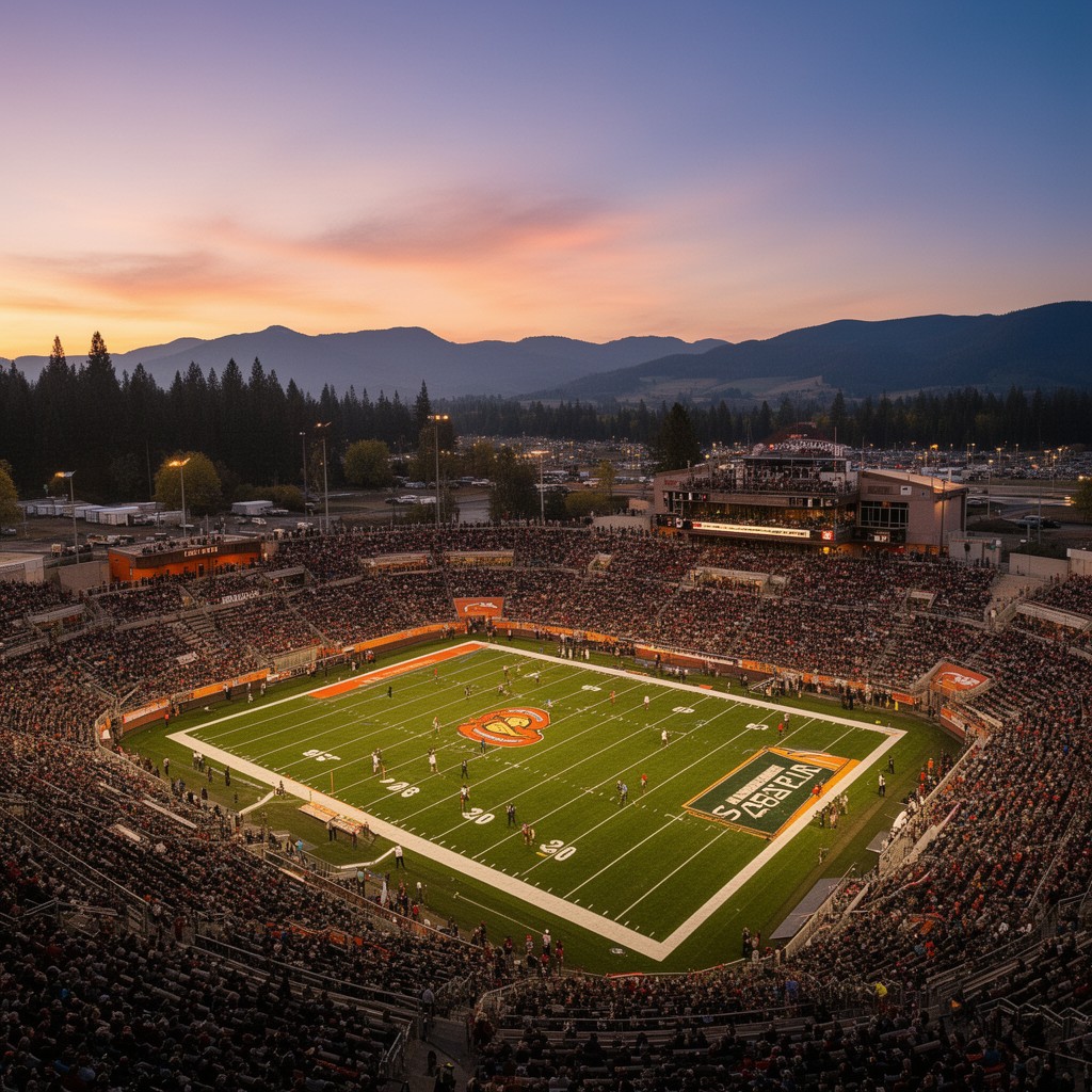 AI-generated illustration of Reser Stadium