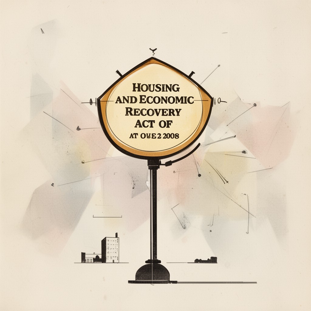 AI-generated illustration of Housing and Economic Recovery Act of 2008