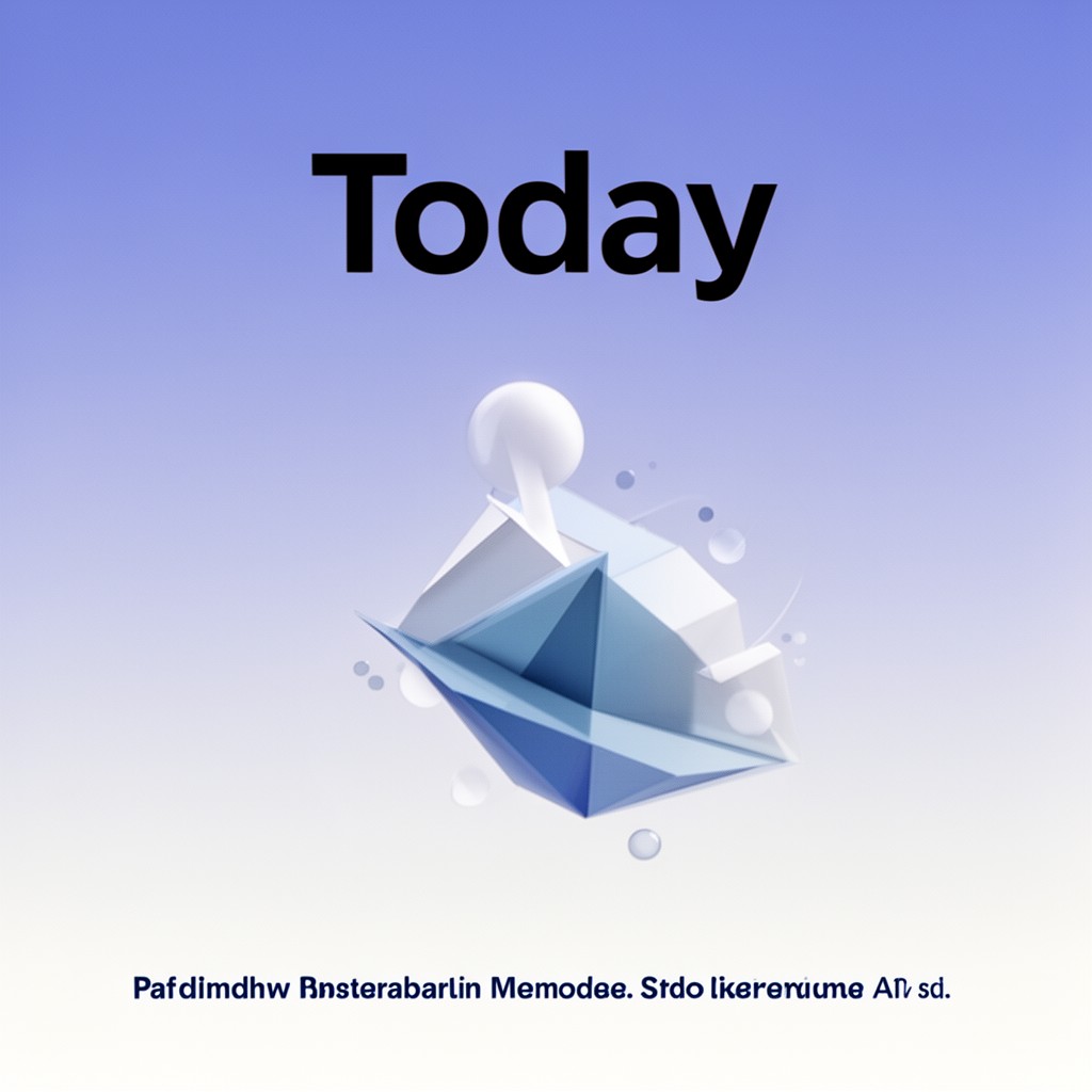 AI-generated illustration of Today