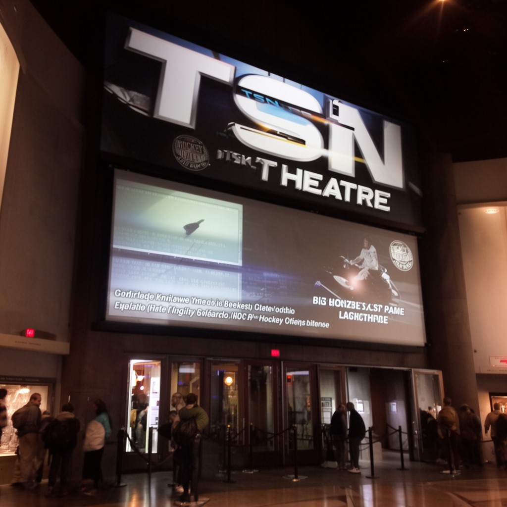 AI-generated illustration of TSN Theatre