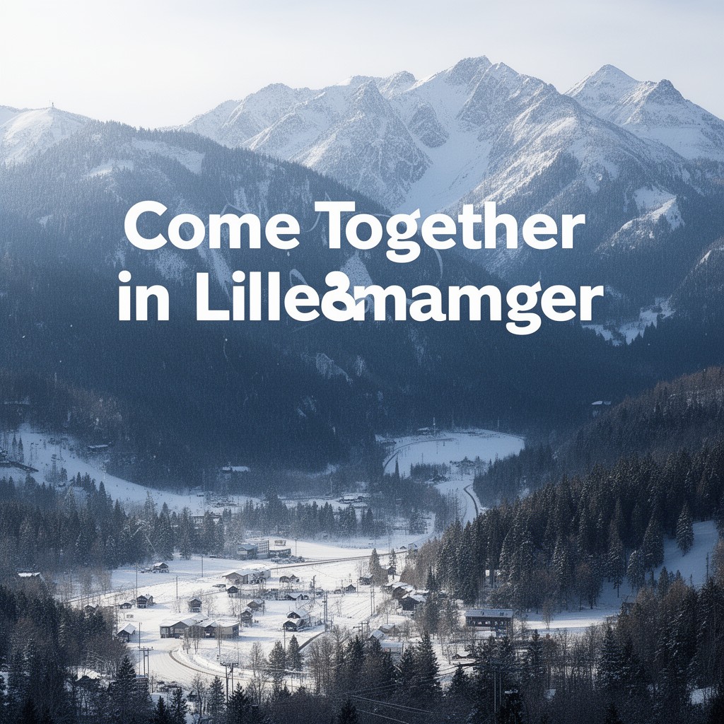 AI-generated illustration of Come Together in Lillehammer