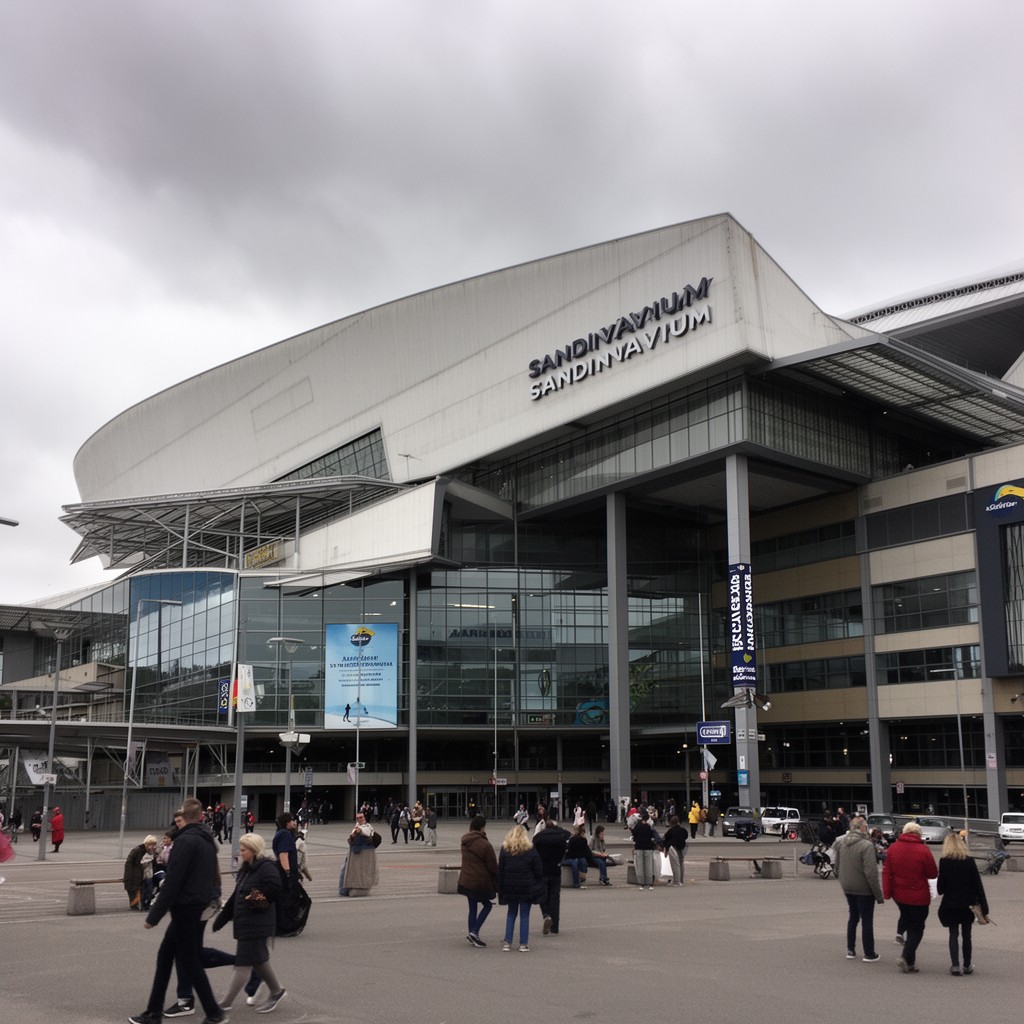 AI-generated illustration of Scandinavium