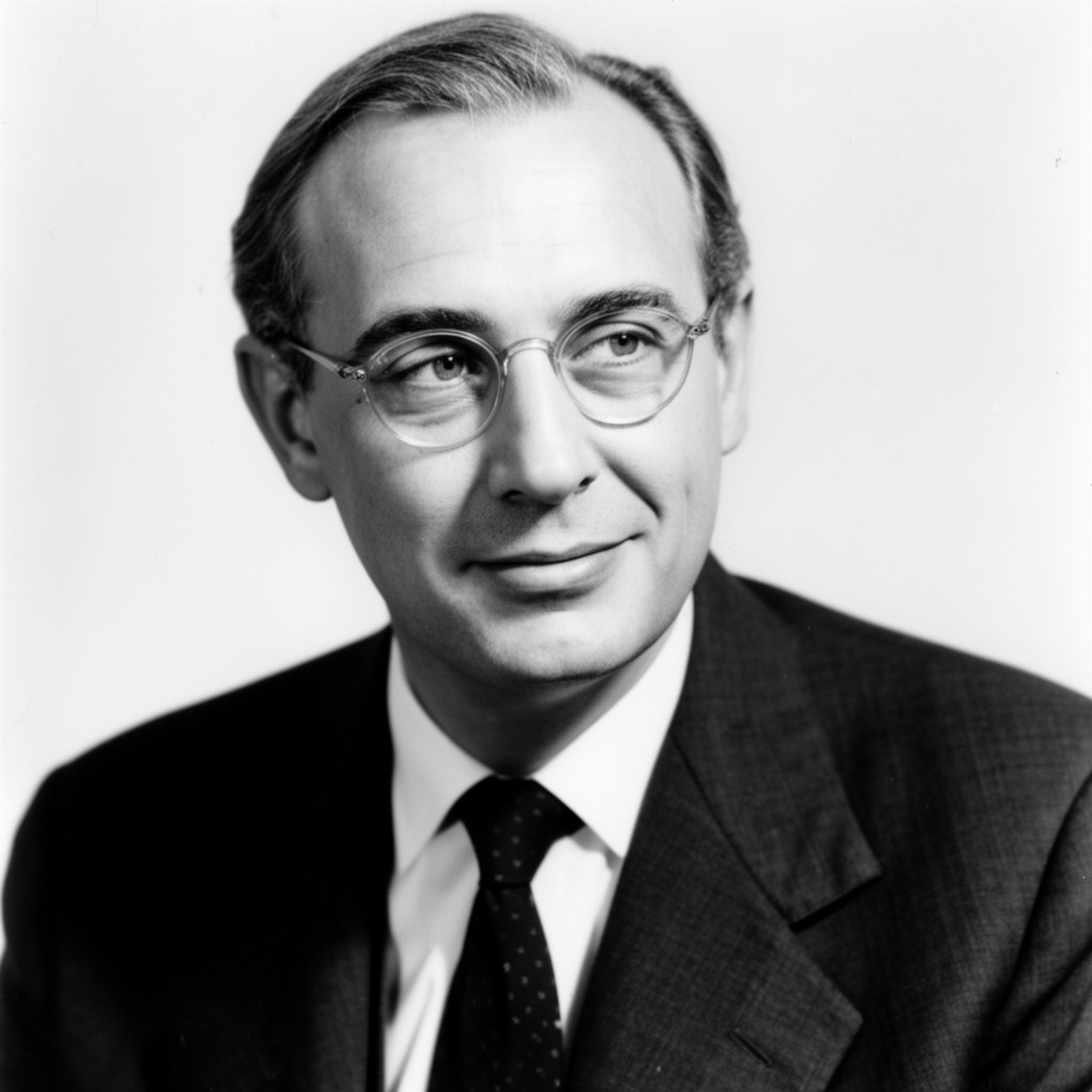 AI-generated illustration of Richard Rodgers