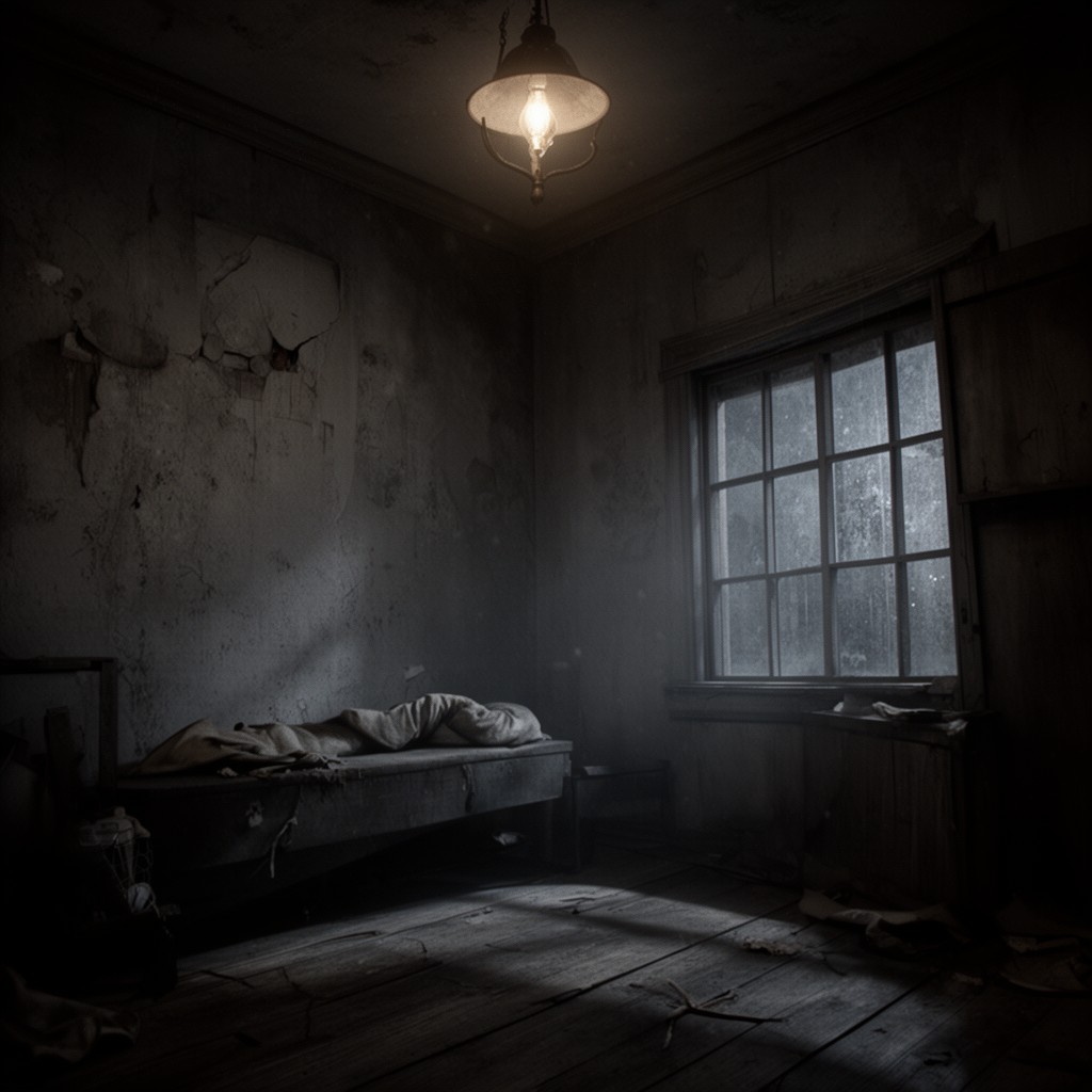 AI-generated illustration of Lonely Room
