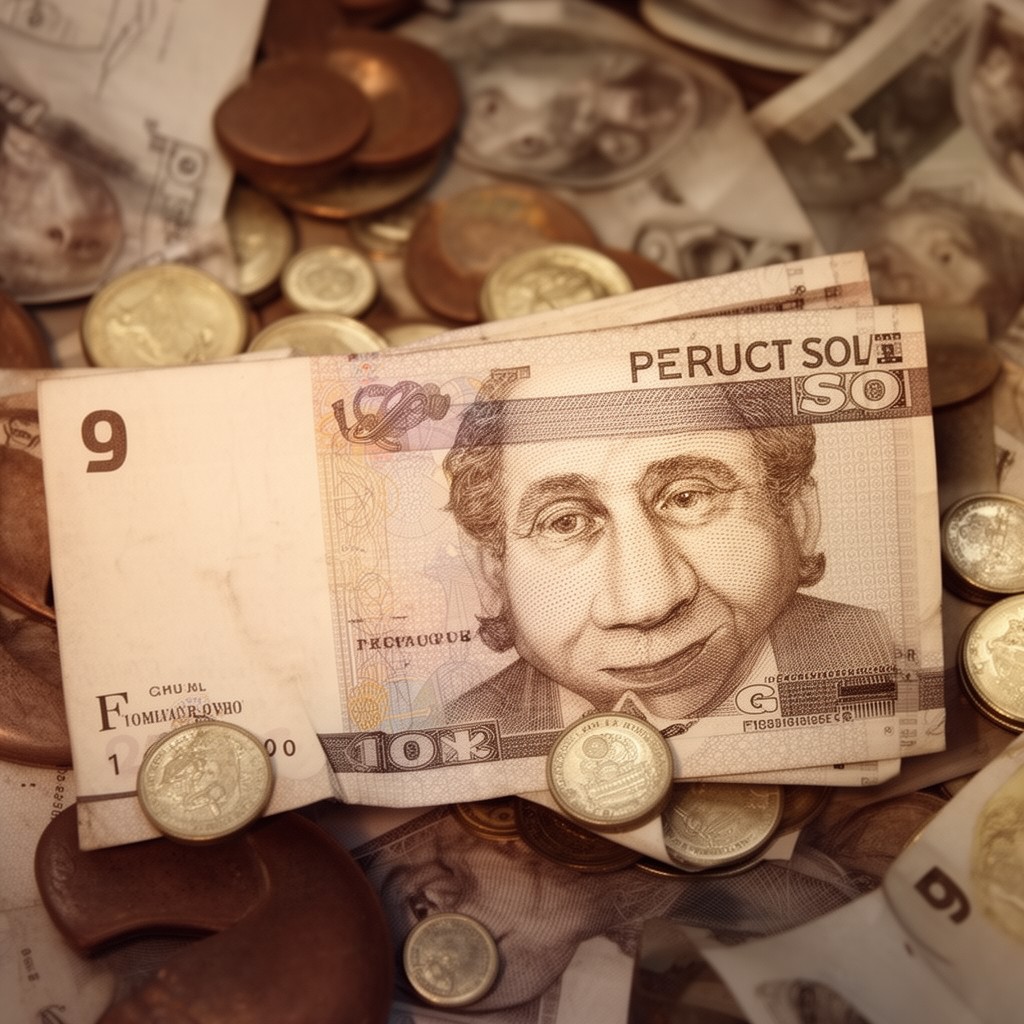 AI-generated illustration of Peruvian sol
