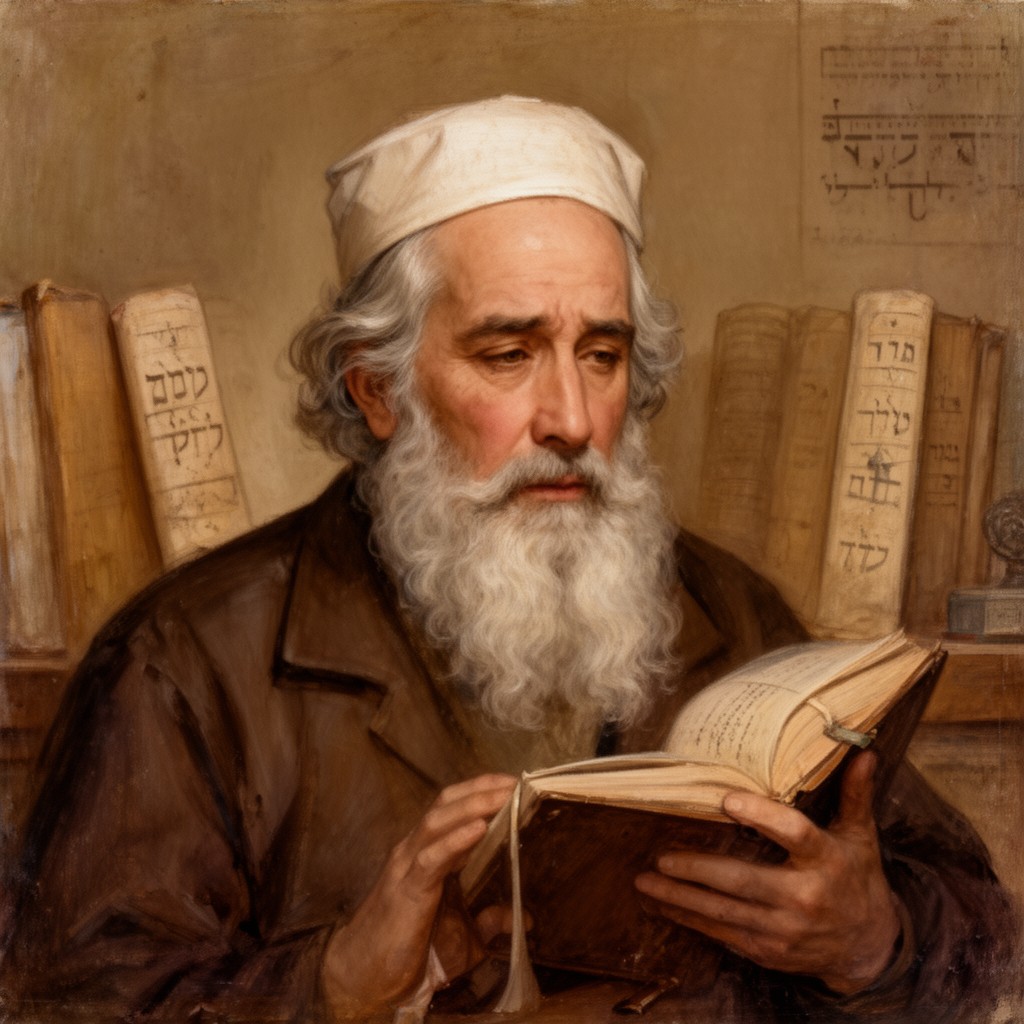 AI-generated illustration of Maimonides