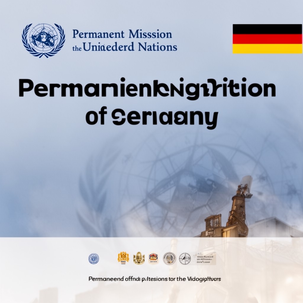 AI-generated illustration of Permanent Mission of Germany to the United Nations
