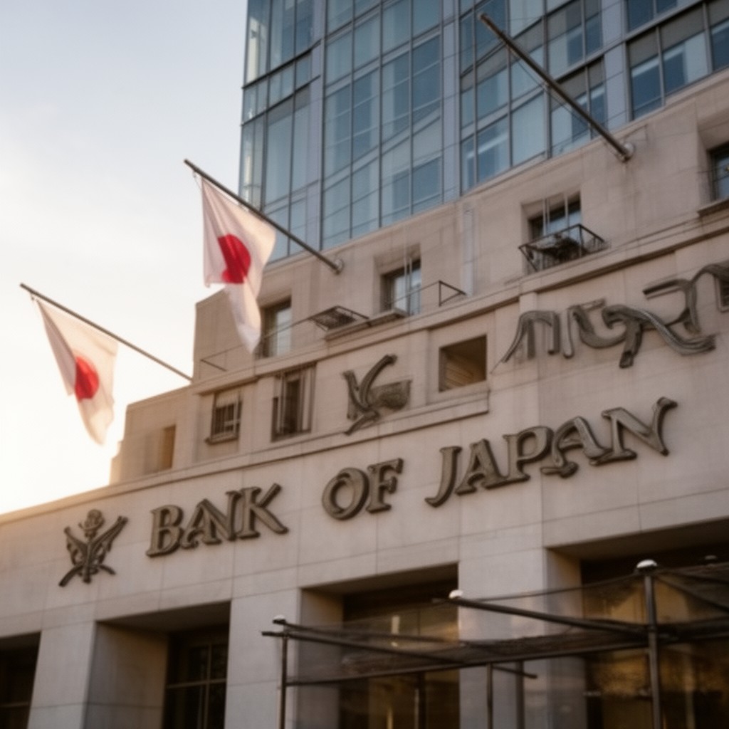 AI-generated illustration of Bank of Japan