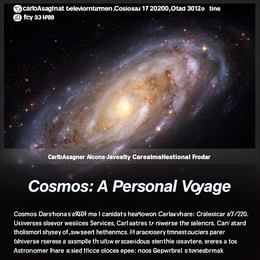AI-generated illustration of Cosmos: A Personal Voyage