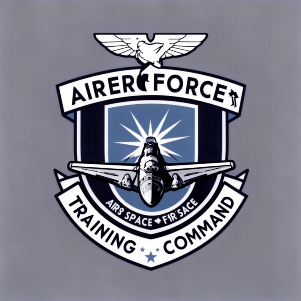AI-generated illustration of air force training command