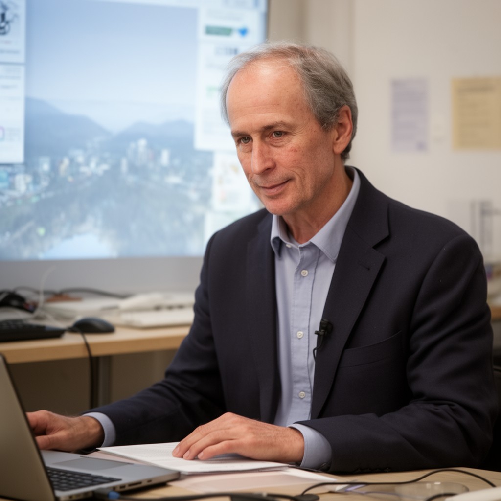 AI-generated illustration of Tim Berners-Lee