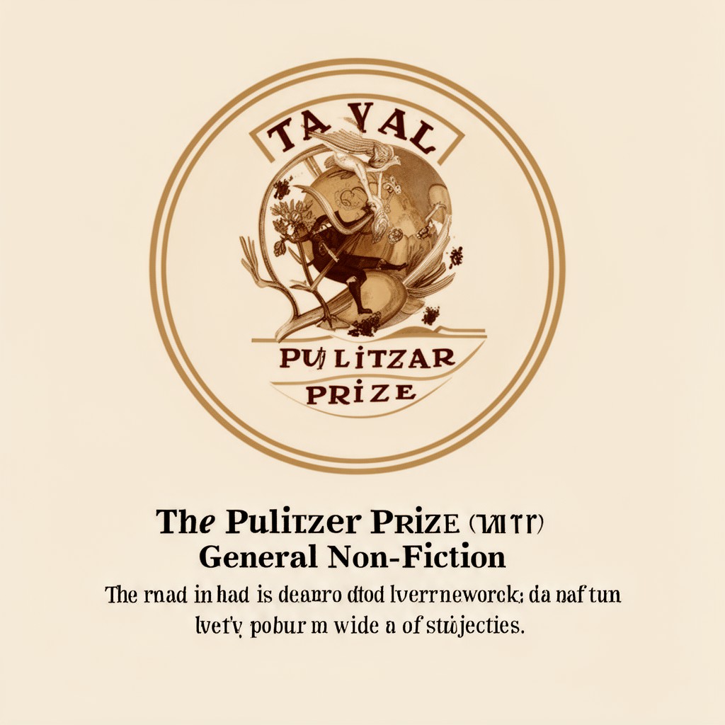 AI-generated illustration of Pulitzer Prize for General Non-Fiction