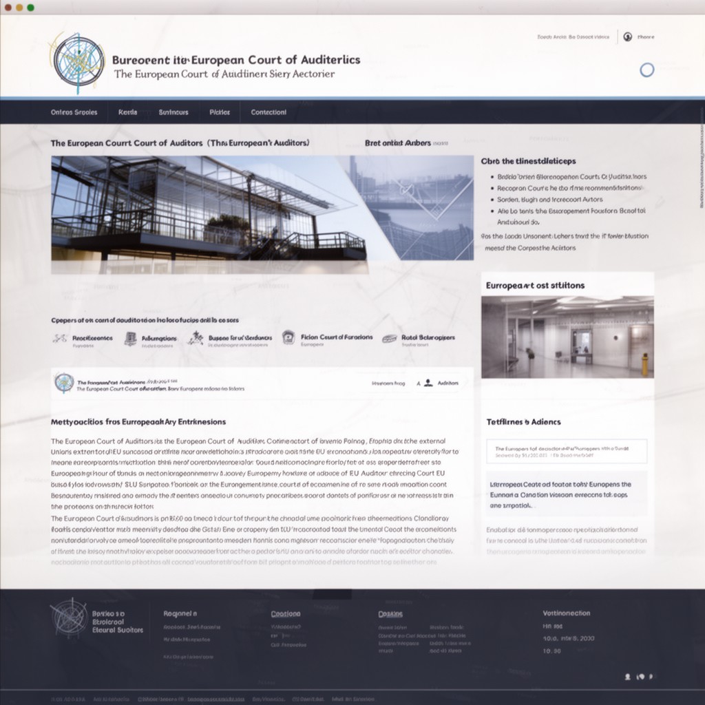 AI-generated illustration of European Court of Auditors