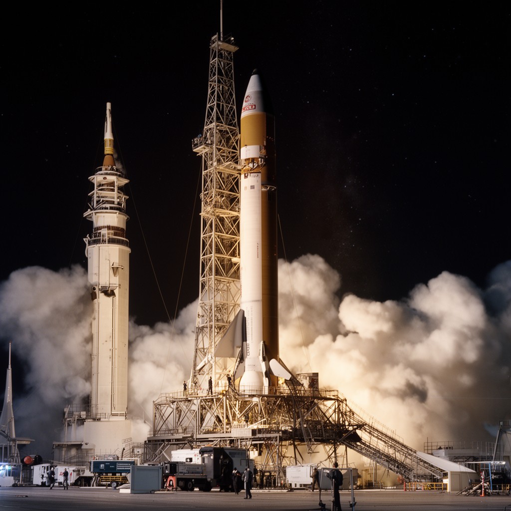AI-generated illustration of Mercury program