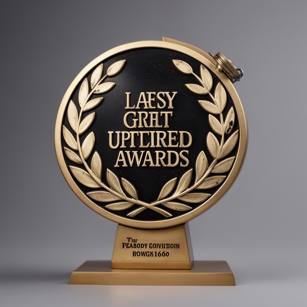 AI-generated illustration of Peabody Award