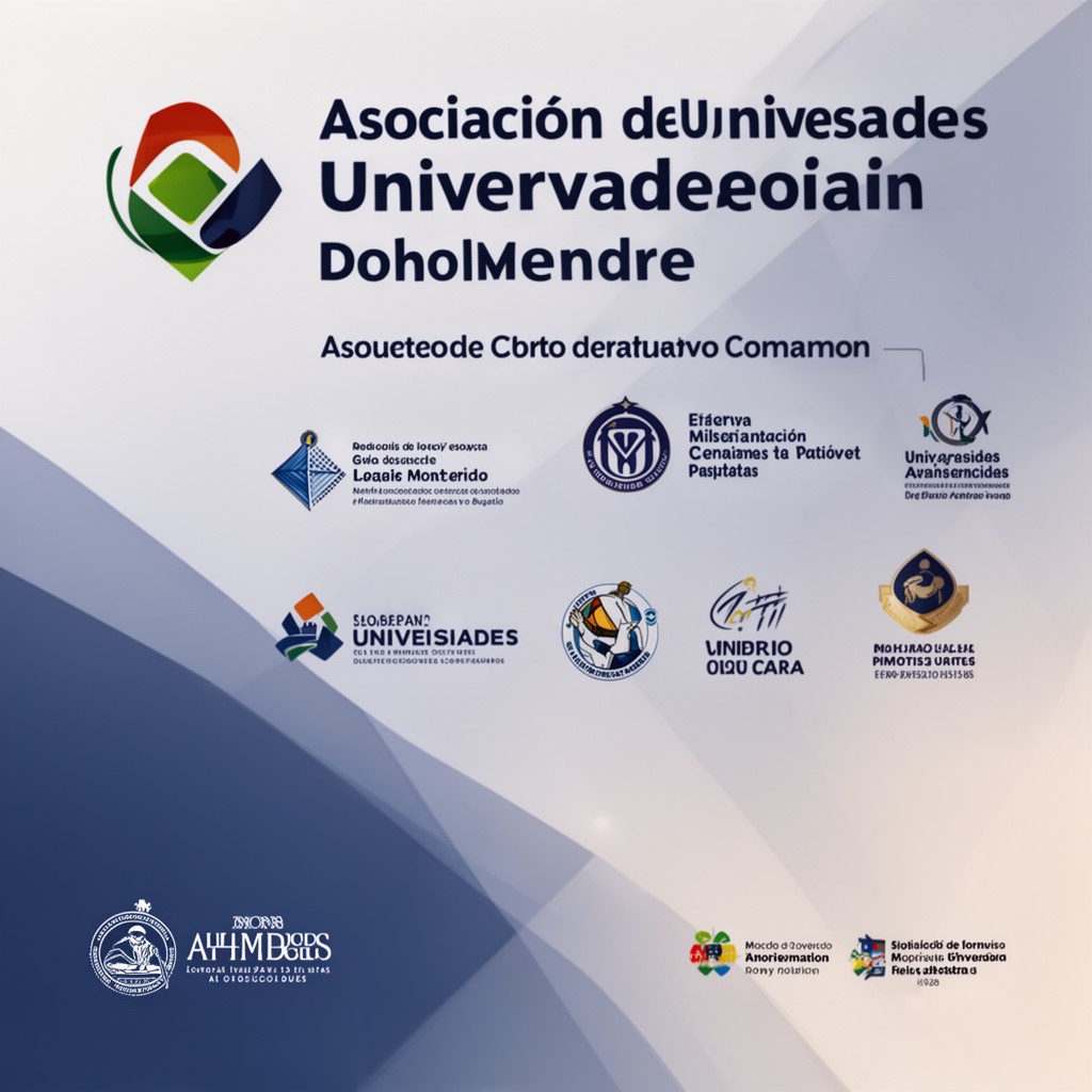 AI-generated illustration of Asociación de Universidades Grupo Montevideo