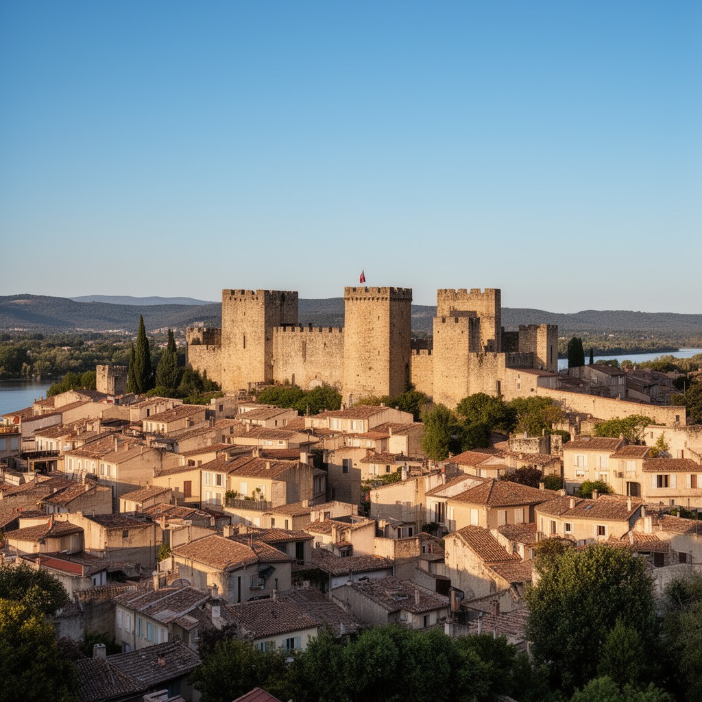 AI-generated illustration of Tarascon
