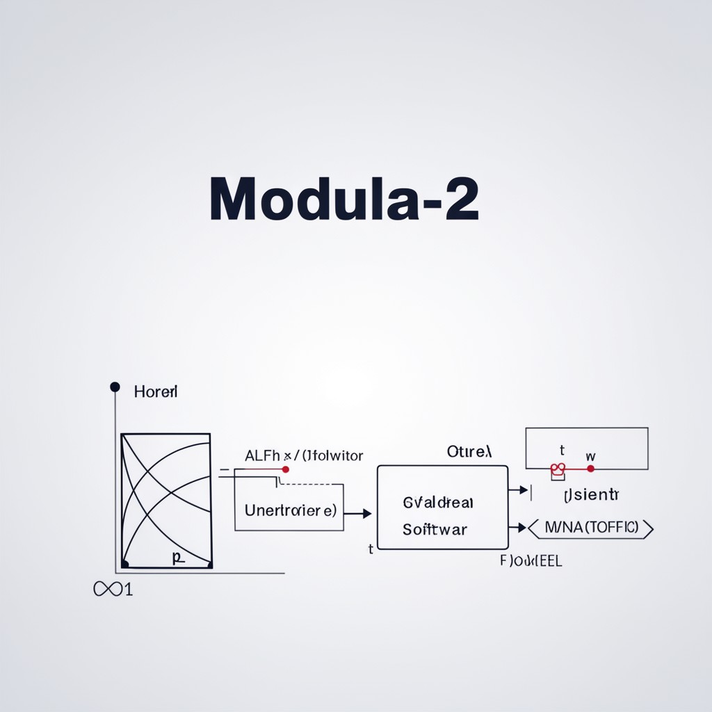 AI-generated illustration of Modula-2
