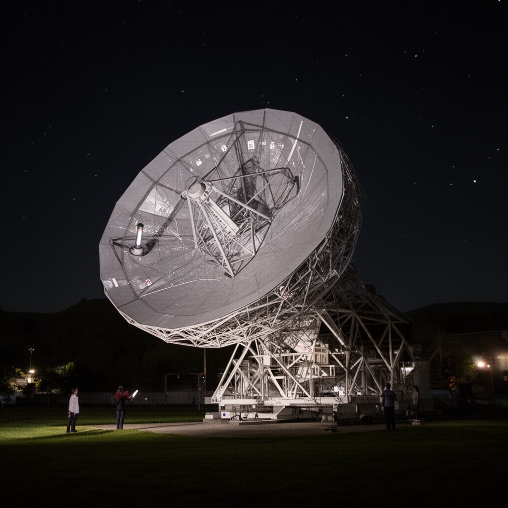AI-generated illustration of SETI
