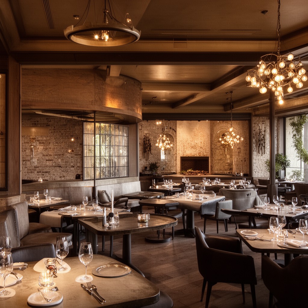 AI-generated illustration of Patina Restaurant Group