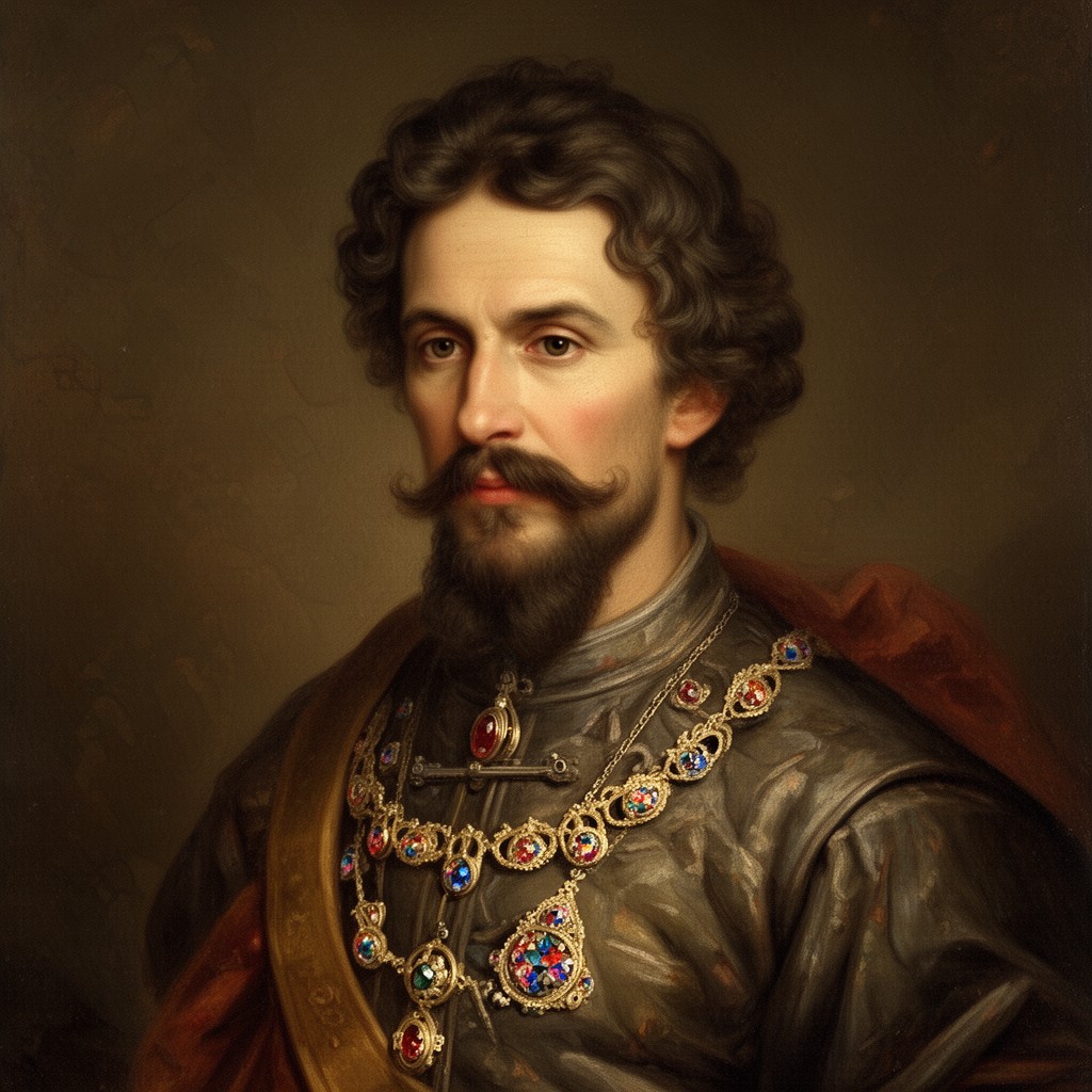 AI-generated illustration of Mikhail I of Russia