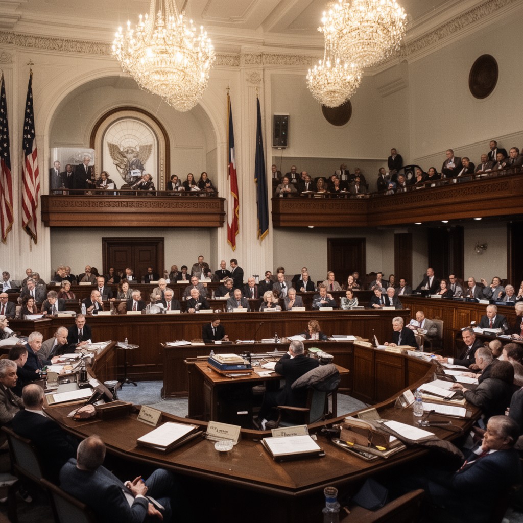 AI-generated illustration of 93rd United States Congress