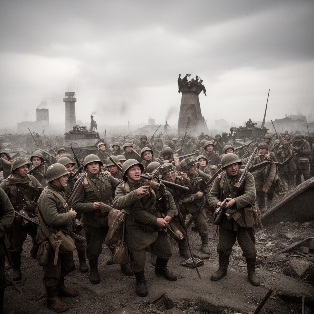 AI-generated illustration of 2nd Polish Army