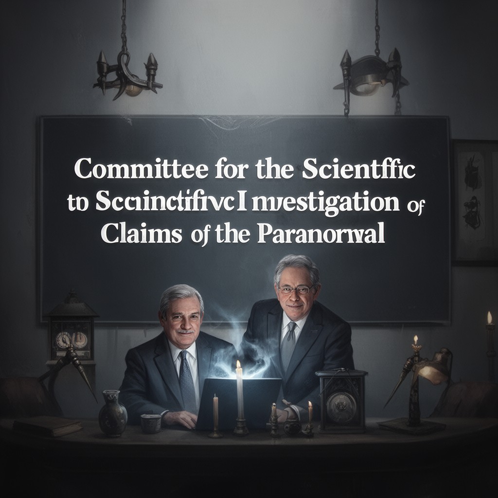 AI-generated illustration of Committee for the Scientific Investigation of Claims of the Paranormal