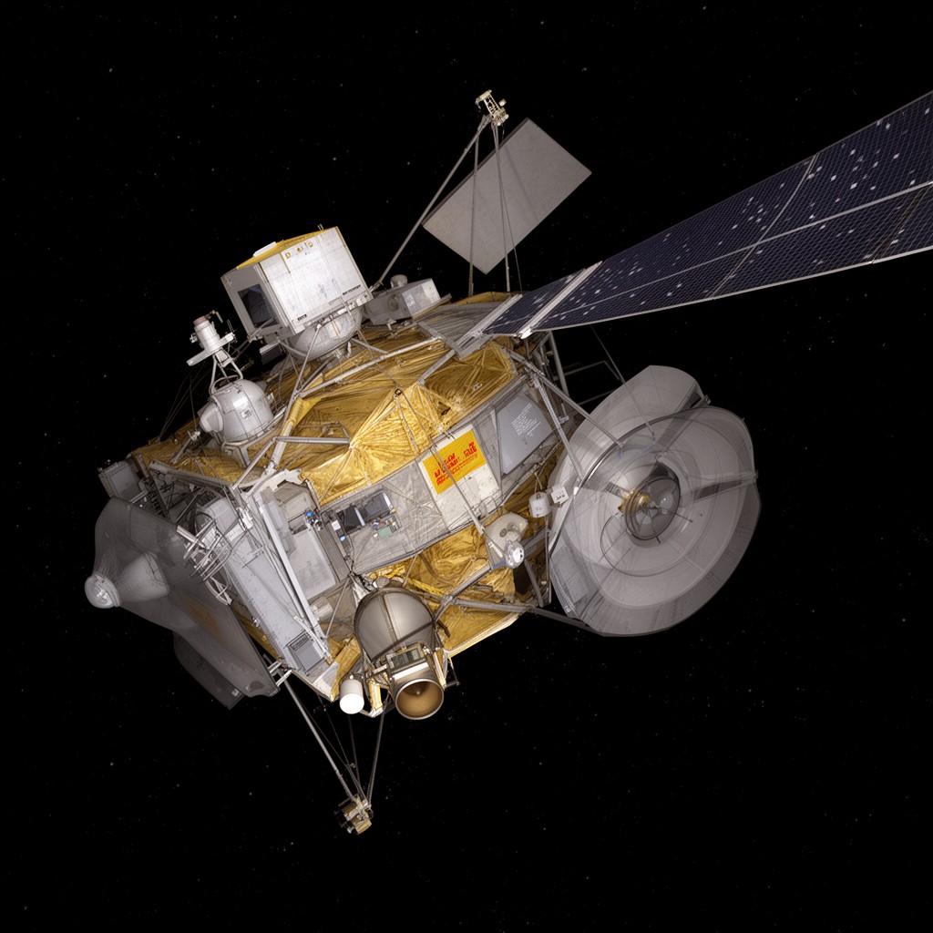 AI-generated illustration of Pioneer 11