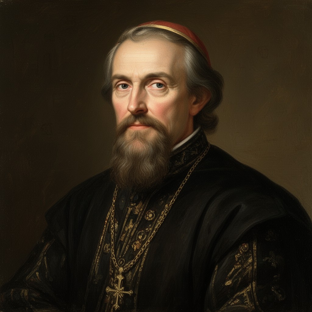 AI-generated illustration of Archbishop James Ussher