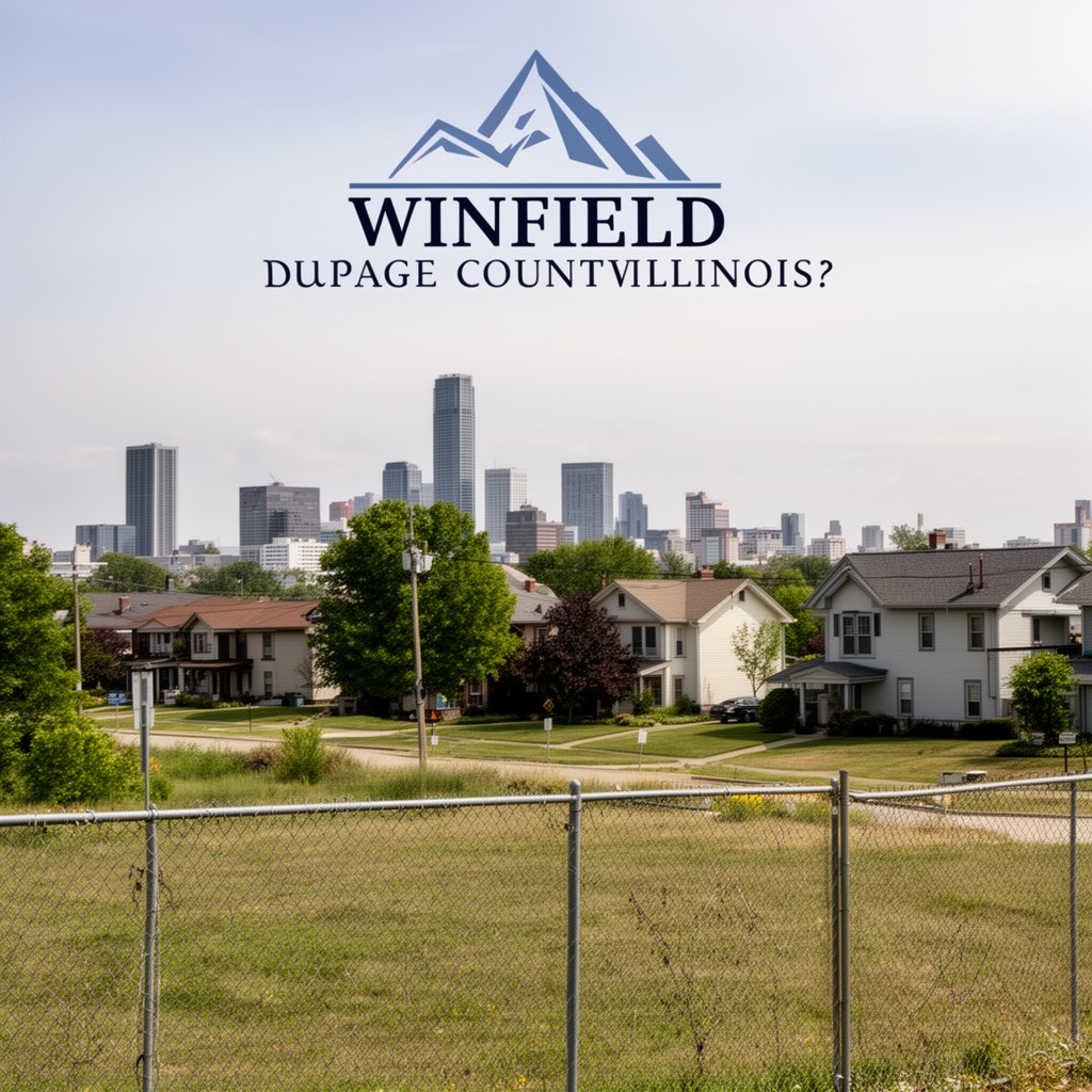 AI-generated illustration of Winfield Township, DuPage County, Illinois
