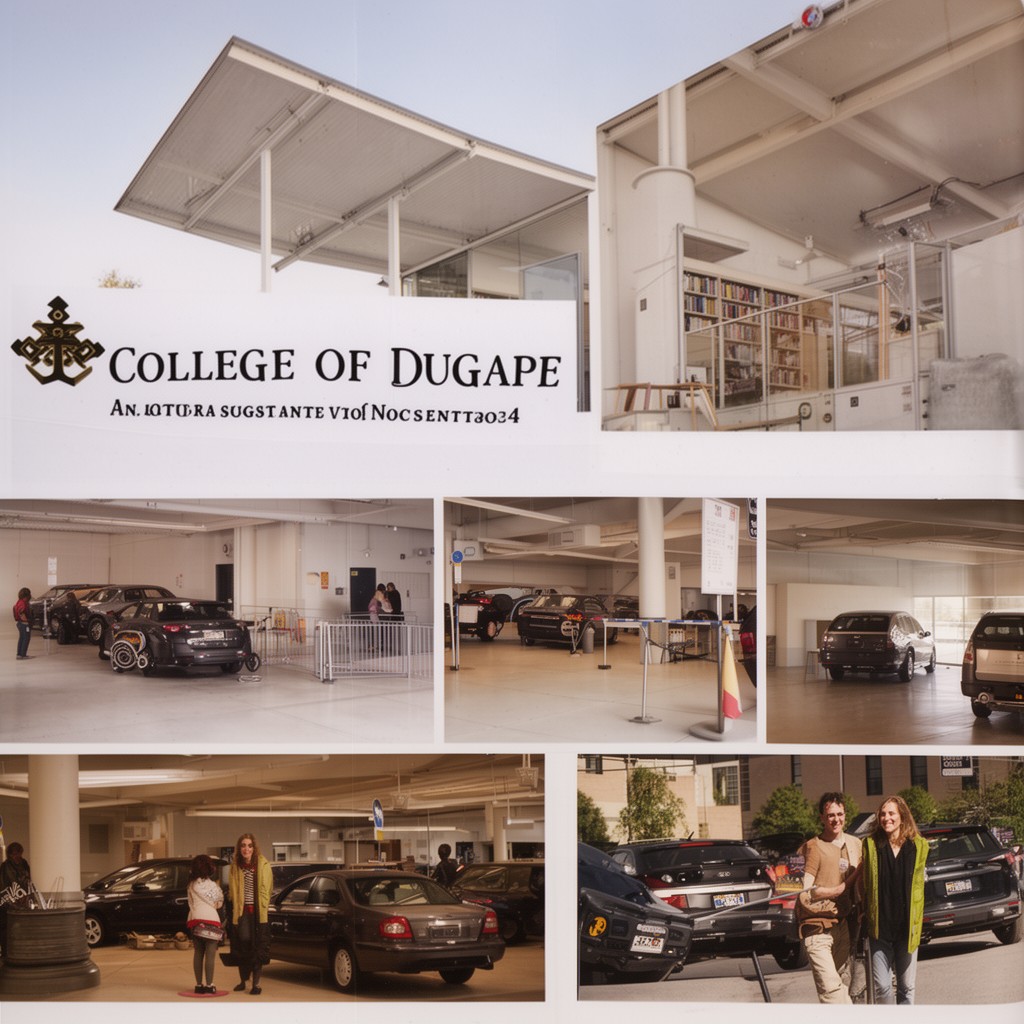 AI-generated illustration of College of DuPage