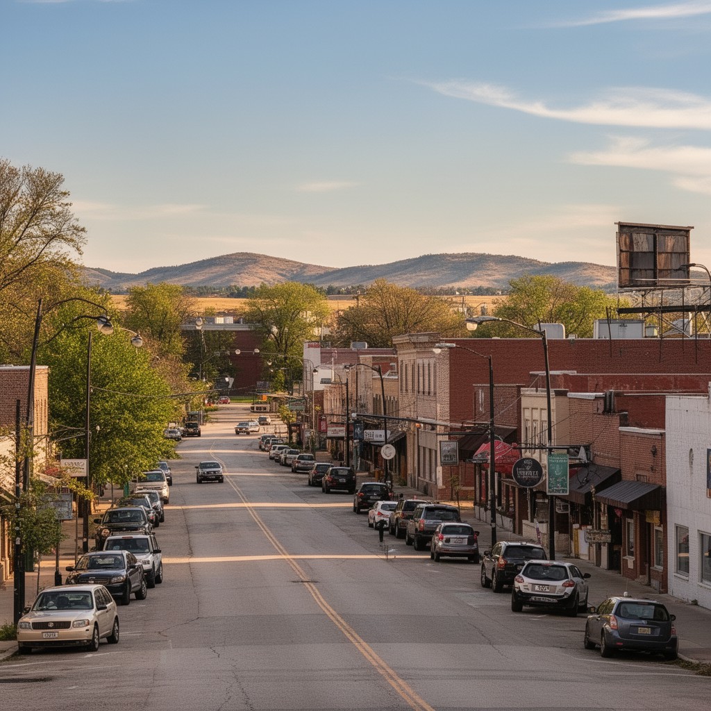 AI-generated illustration of Cresco, Iowa, United States